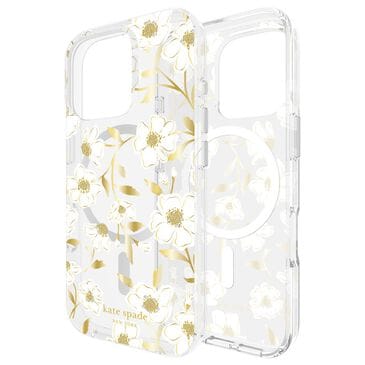 Kate Spade Protective MagSafe Case for Apple iPhone 16 Pro in Sunshine Floral, , large