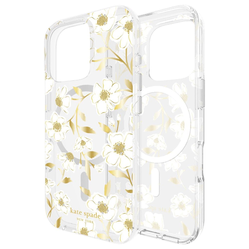 Kate Spade Protective MagSafe Case for Apple iPhone 16 Pro in Sunshine Floral, , large