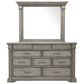 Chapel Hill Madison Ridge 4 Piece King Storage Bedroom Set in Bluff Gray, , large