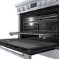 Bosch 3.4 Cu. Ft. Freestanding Gas Range with Convection in Stainless Steel, , large