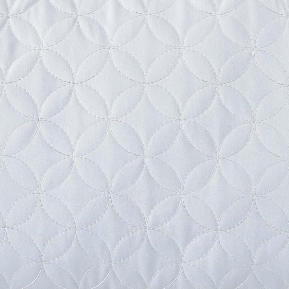J. Queen New York Afton 13&quot; x 24&quot; Lumbar Pillow in White and Blue, , large