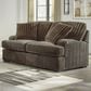 Ashley Aylesworth Stationary Loveseat in Chocolate, , large