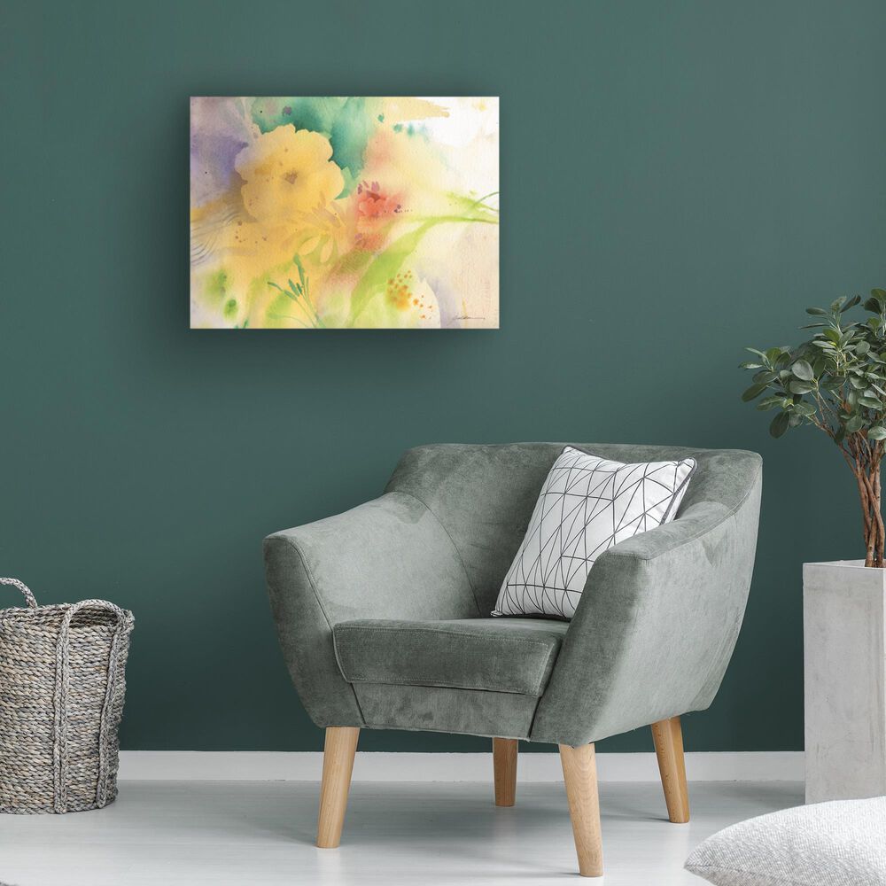 Timberlake Sheila Golden &quot;Tropical Illusion&quot; 18&quot; x 24&quot;  Canvas Art, , large