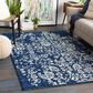 Surya Granada GND-2311 8" x 10" Dark Blue, Denim and Ivory Area Rug, , large