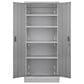 Gladiator Premier Pre-Assembled 84" Cabinet in Hammered White and Gray Slate, , large