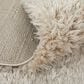 Feizy Darian 4" x 6" Beige Area Rug, , large