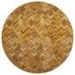 Dalyn Rug Company Bozeman BM5 Rust 8" Round Area Rug, , large