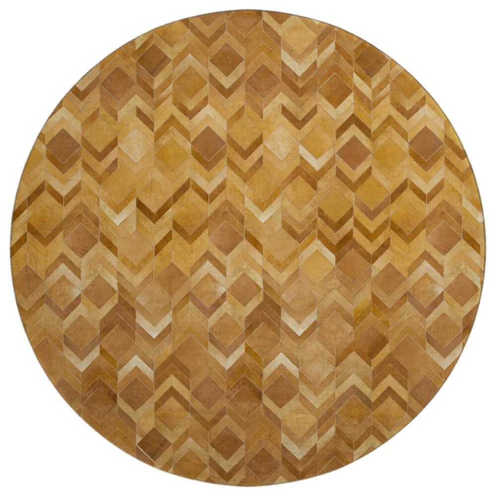 Dalyn Rug Company Bozeman BM5 Rust 8" Round Area Rug, , large