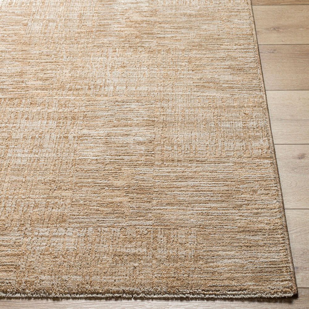 Surya Masterpiece MPC-2308 Medium Gray, Beige, Tan and Medium Brown 7'10" x 10'2" Area Rug, , large