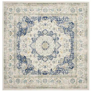 Safavieh Evoke EVK220C-5SQ 5"1" Square Ivory/Blue Area Rug, , large