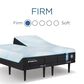 Tempur-Pedic LuxeBreeze 2.0 Firm Flex Head King Mattress with 2 Twin XL Ergo ProSmart Adjustable Bases, , large