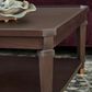Slatehouse Carrington Cocktail Table in Dark Brown and Antique Gold, , large