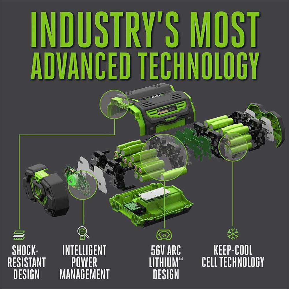 EGO Power+ 21" Select Cut Self Propelled Lawn Mower, includes 7.5ah Battery, Rapid Charger and POWER+ 5.0 Amp Hour Battery with Fuel Gauge, , large