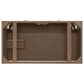 37B Kinsale 36" Single Bathroom Vanity Cabinet in Walnut Drift with White Composite Stone Top and Backsplash, , large