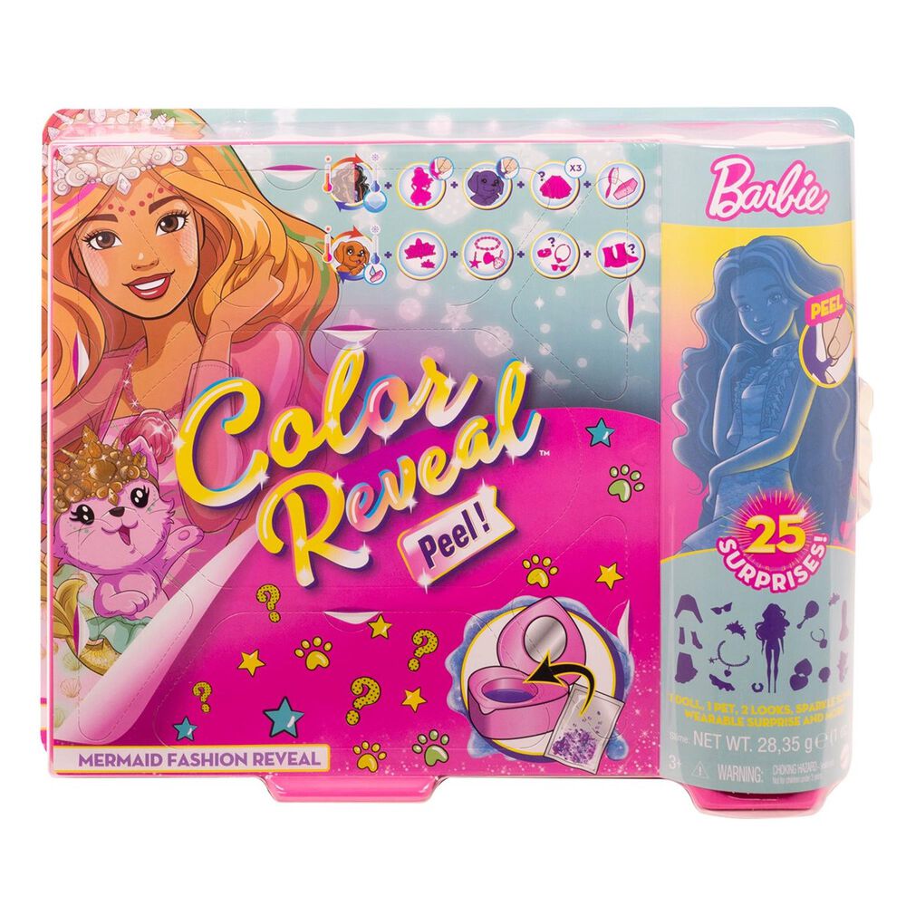 Barbie Ultimate Color Reveal Mermaid Doll, , large