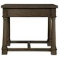 Hekman Linwood Rectangular End Table in Brown, , large