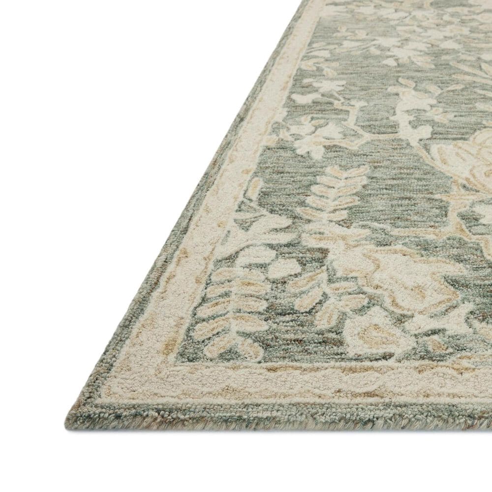 Loloi Lenore Lagoon and Wheat 7'9" x 9'9" Area Rug, , large