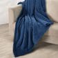 J. Queen New York Cozy 50" x 70" Throw in Blue, , large