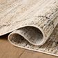 Jeremiah Brent x Loloi Bleecker Natural and Charcoal 2"7" x 10" Runner, , large