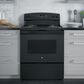 GE Appliances 30" Free-Standing Electric Range in Black, , large