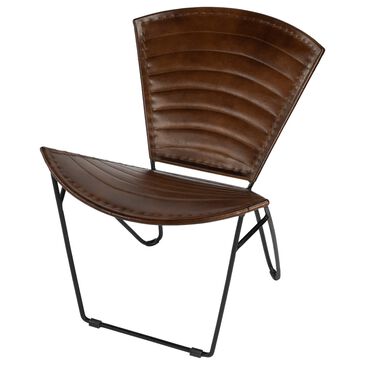 Butler Felix Accent Chair in Medium Brown, , large