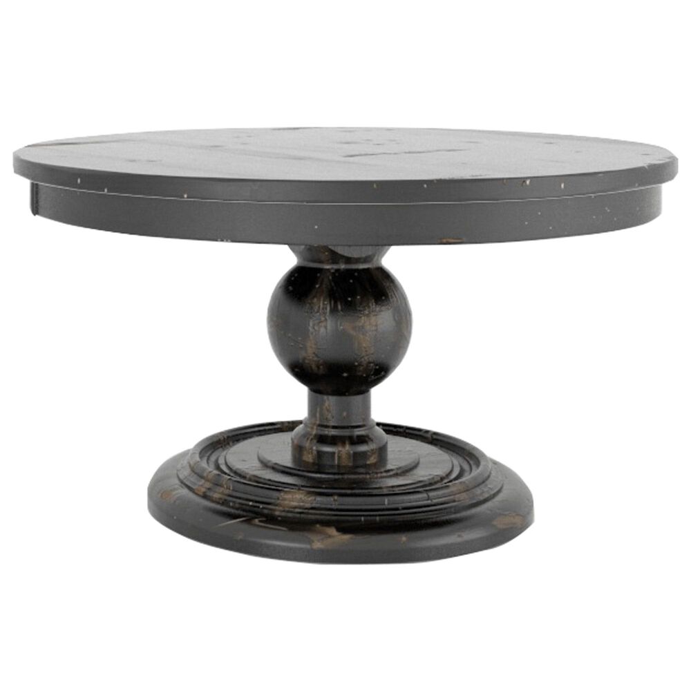 CANADEL Champlain 5-Piece Round Dining Set in Black, , large