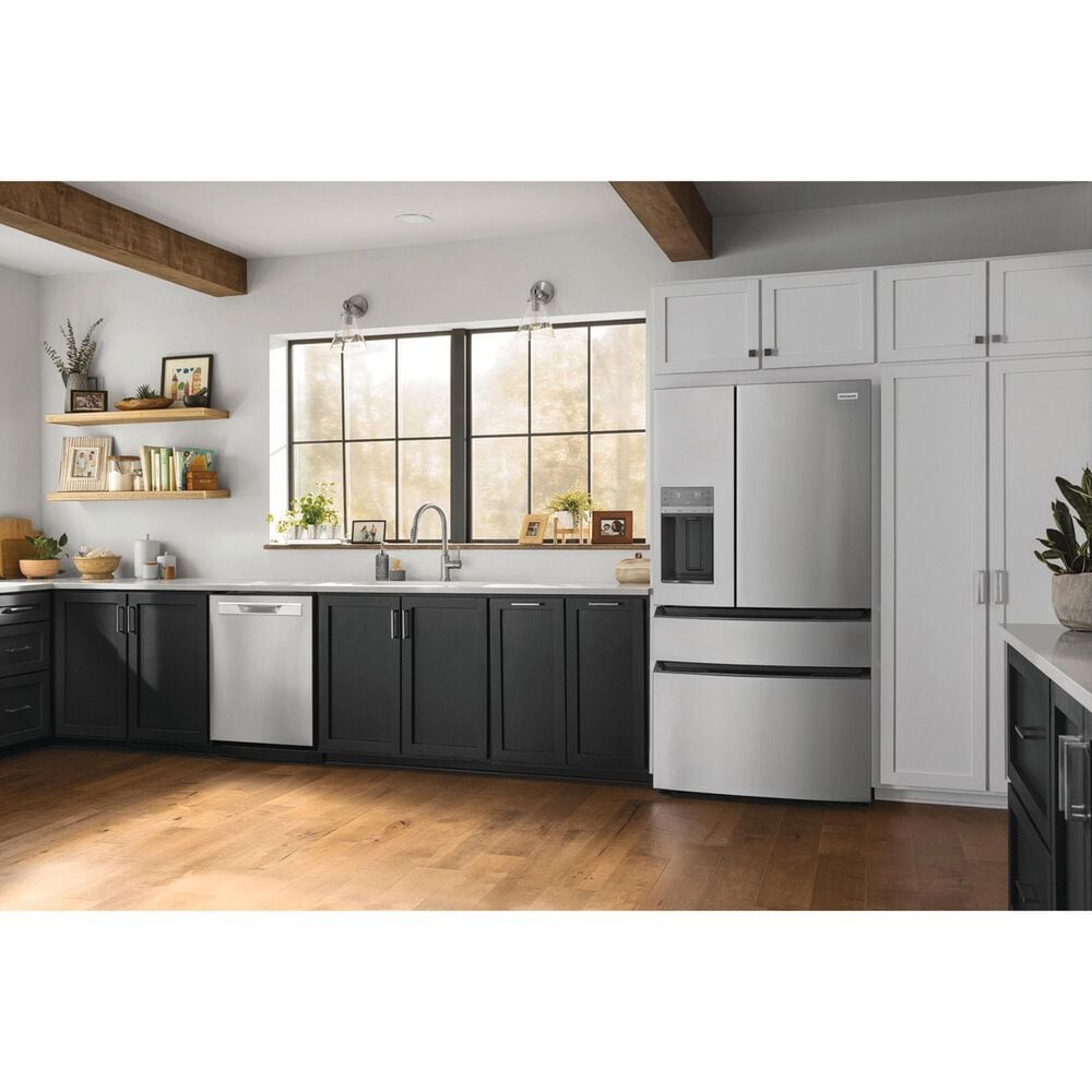Frigidaire 26.3 Cu. Ft. 4-Door French Door Refrigerator in Fingerprint Resistant Stainless Steel, , large