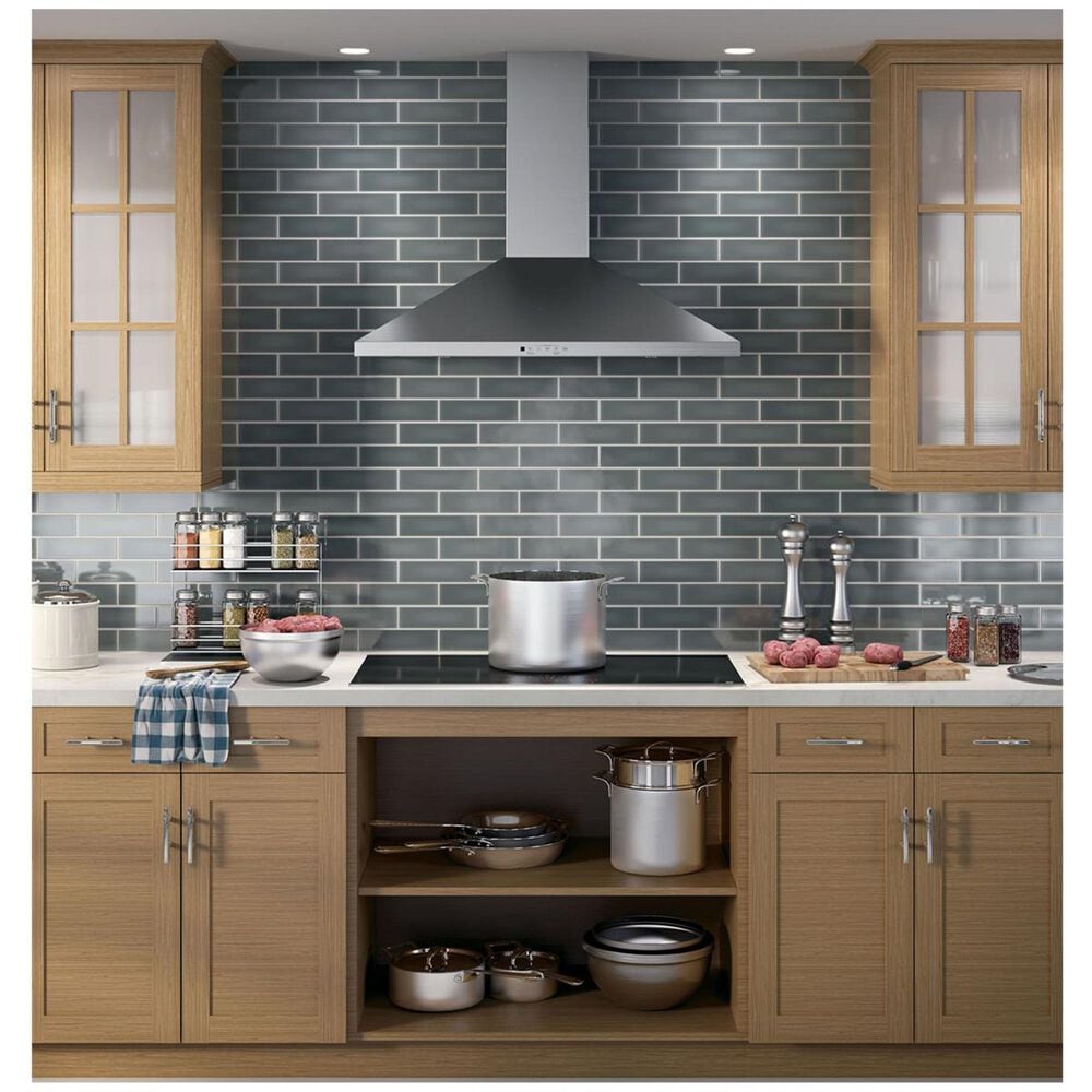 GE Appliances 36&quot; Wall-Mount Pyramid Hood, , large