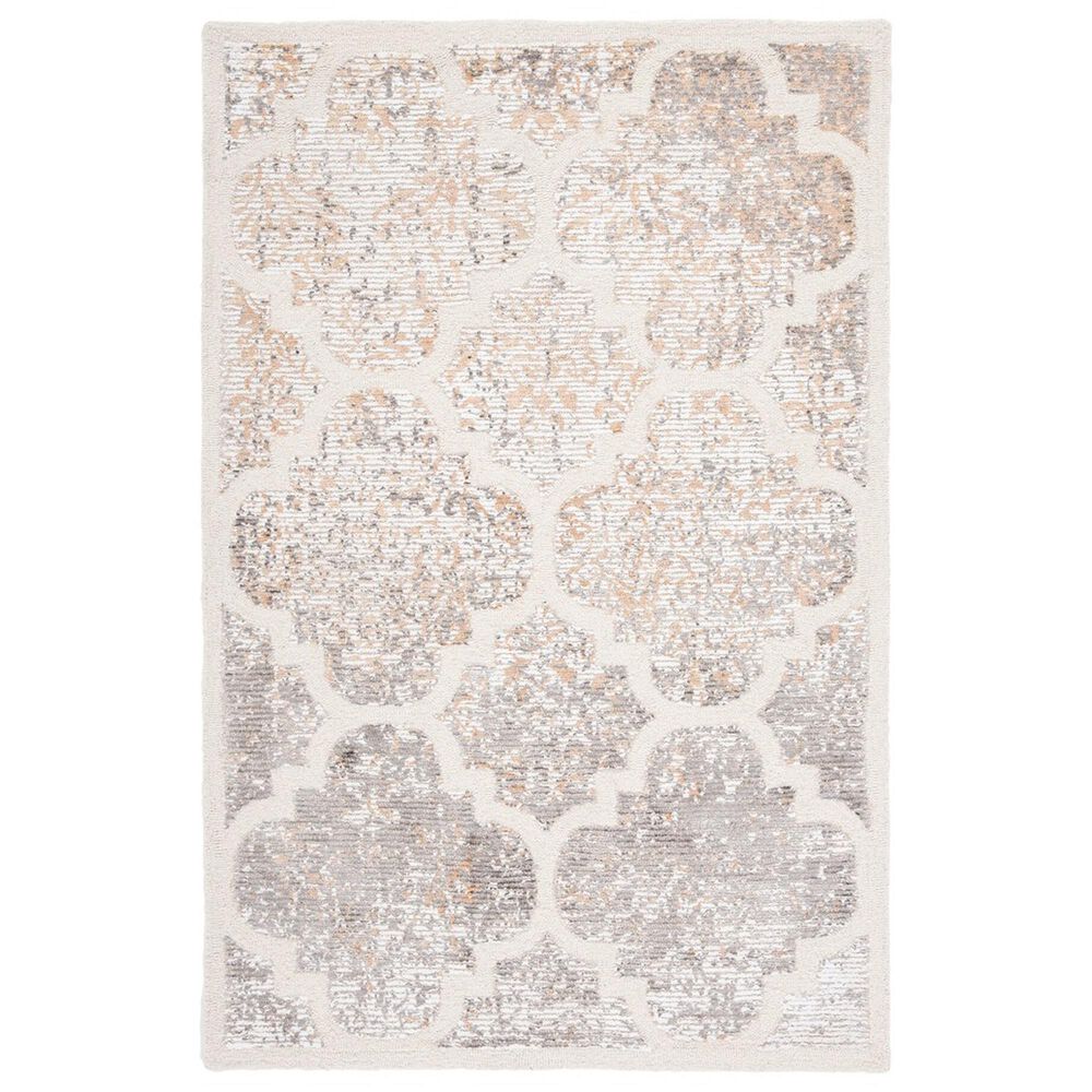Safavieh Artistry ARR668D 4" x 6" Ivory and Gold Area Rug, , large