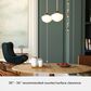 Hunter Saddle Creek 1-Light Mini Pendant with Shiny Cased White Glass in Brushed Nickel, , large