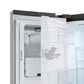 LG 25.5 Cu. Ft. 3-Door French Door Refrigerator with Ice and Water Dispenser in Noble Steel, , large