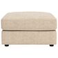 Ashley Seyler Oversized Accent Ottoman in Sand, , large