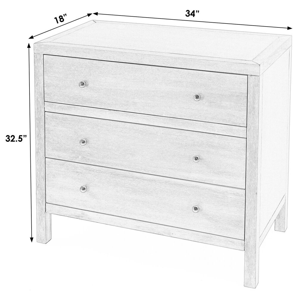 Butler Specialty Company Celine 3-Drawer Dresser in Antique Coffee, , large