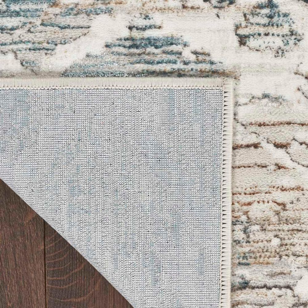 Nourison Glitz GLZ11 Grey and Multicolor 9&#39; x 12&#39; Area Rug, , large