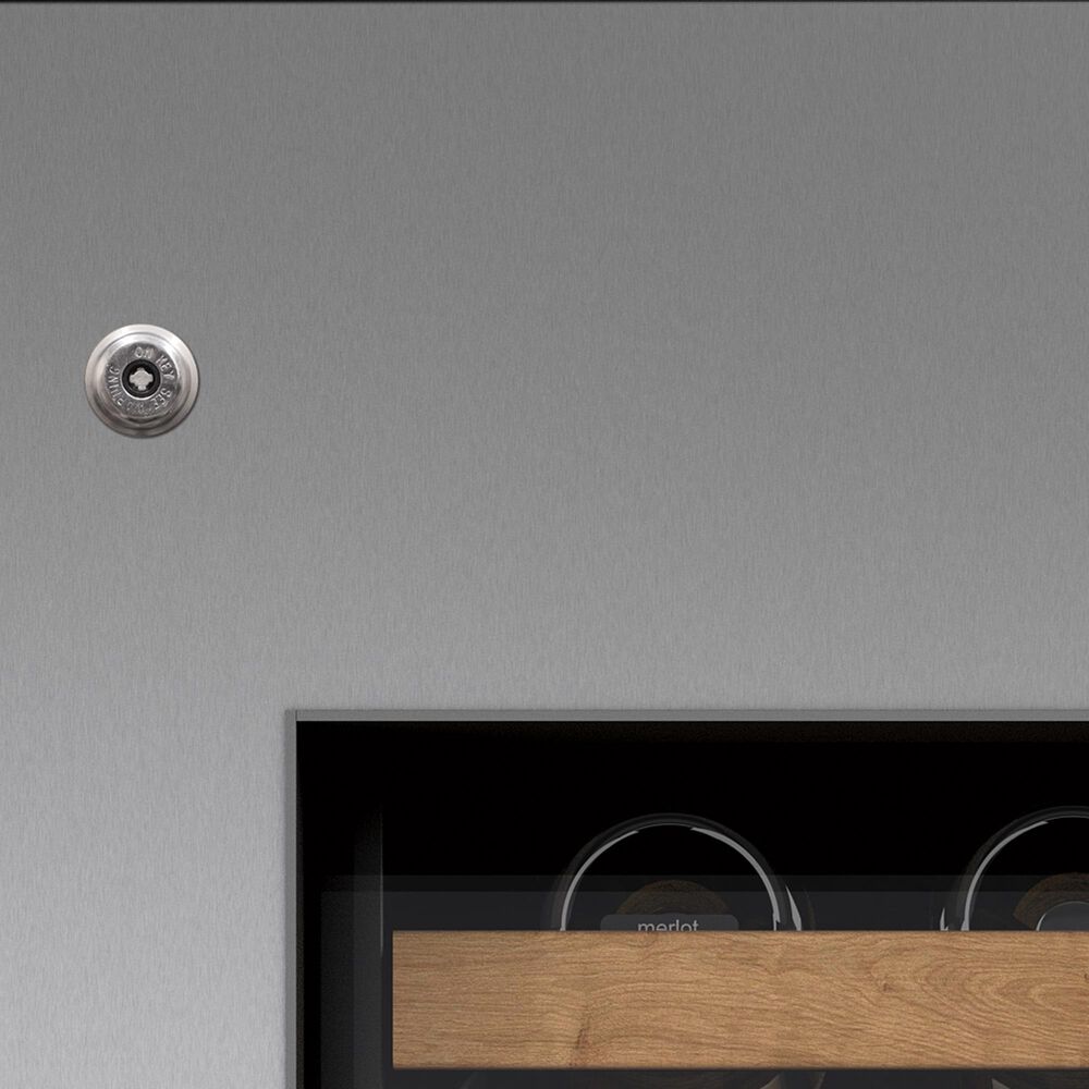 Sub-Zero Left Hinge Door Panel with Pro Handle and Lock in Stainless Steel, , large