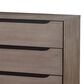 Furniture of America Lennart 6-Drawer Dresser and Mirror in Gray, , large