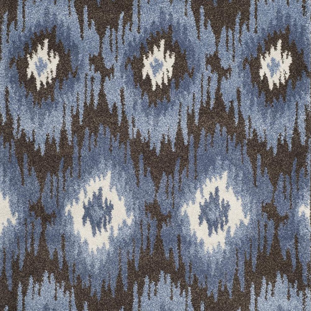 Safavieh Retro RET2143-2865 5&#39; x 8&#39; Dark Brown and Blue Area Rug, , large