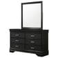 Crown Mark Amalia 4-Piece Queen Bedroom Set in Black, , large