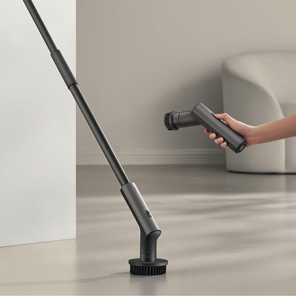 Hoto Tools Electric Spin Scrubber in Grey and Black, , large