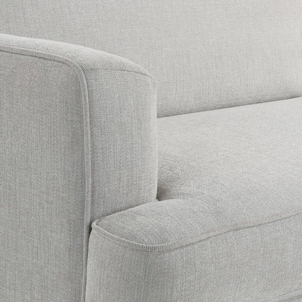 Lifestyle Solutions Paulie Convertible Sofa with Gray Cushion in Black, , large