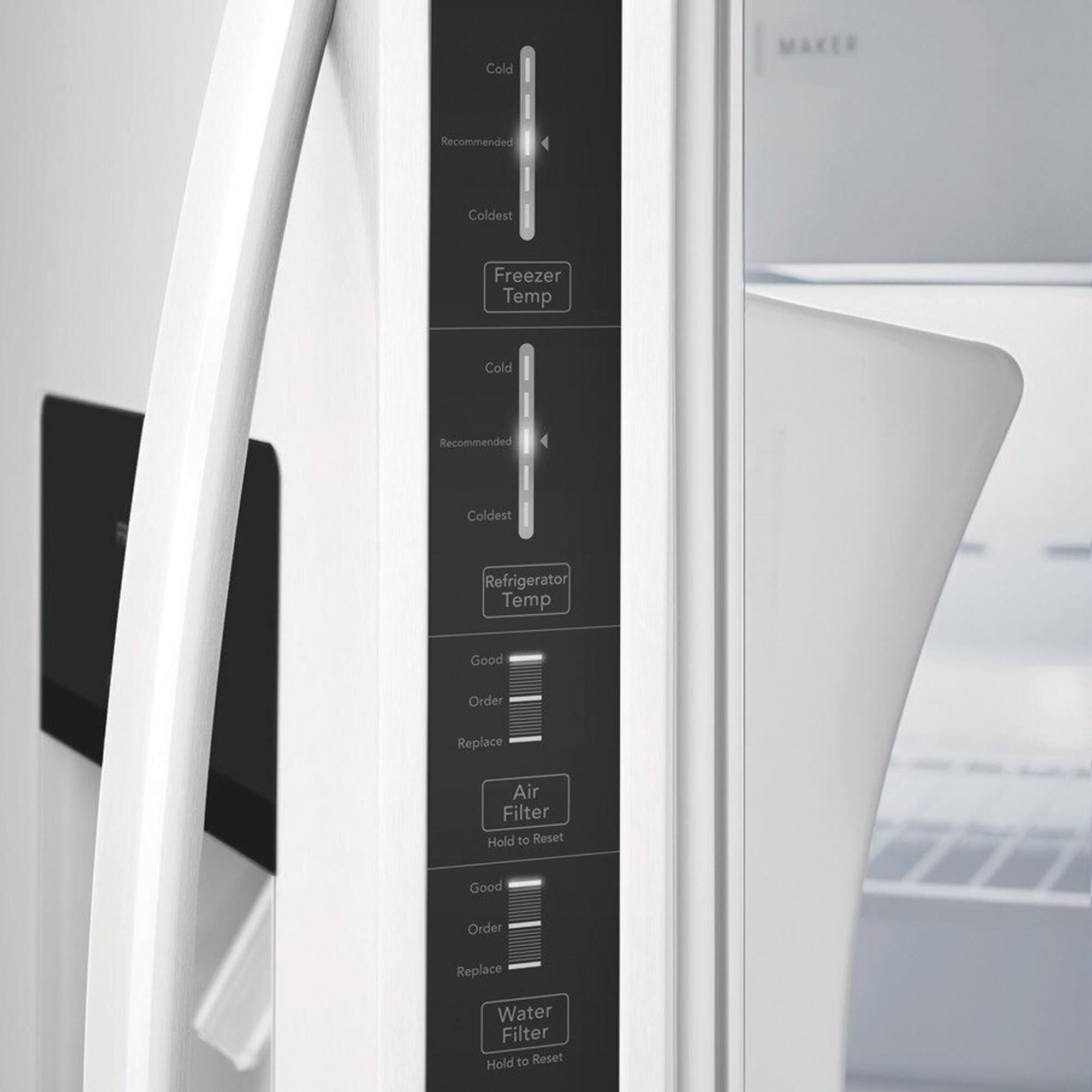Frigidaire 25.6 Cu. Ft. Standard Depth Side-by-Side Refrigerator
