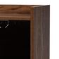 Baxton Studio Carrie Wine Storage Cabinet in Walnut, , large