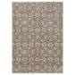 Oriental Weavers Maharaja Ames 532D 2"3" x 7"6" Grey and Tan Scatter Rug, , large