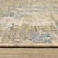Oriental Weavers Soleri 3"3" x 5" Beige and Blue Area Rug, , large
