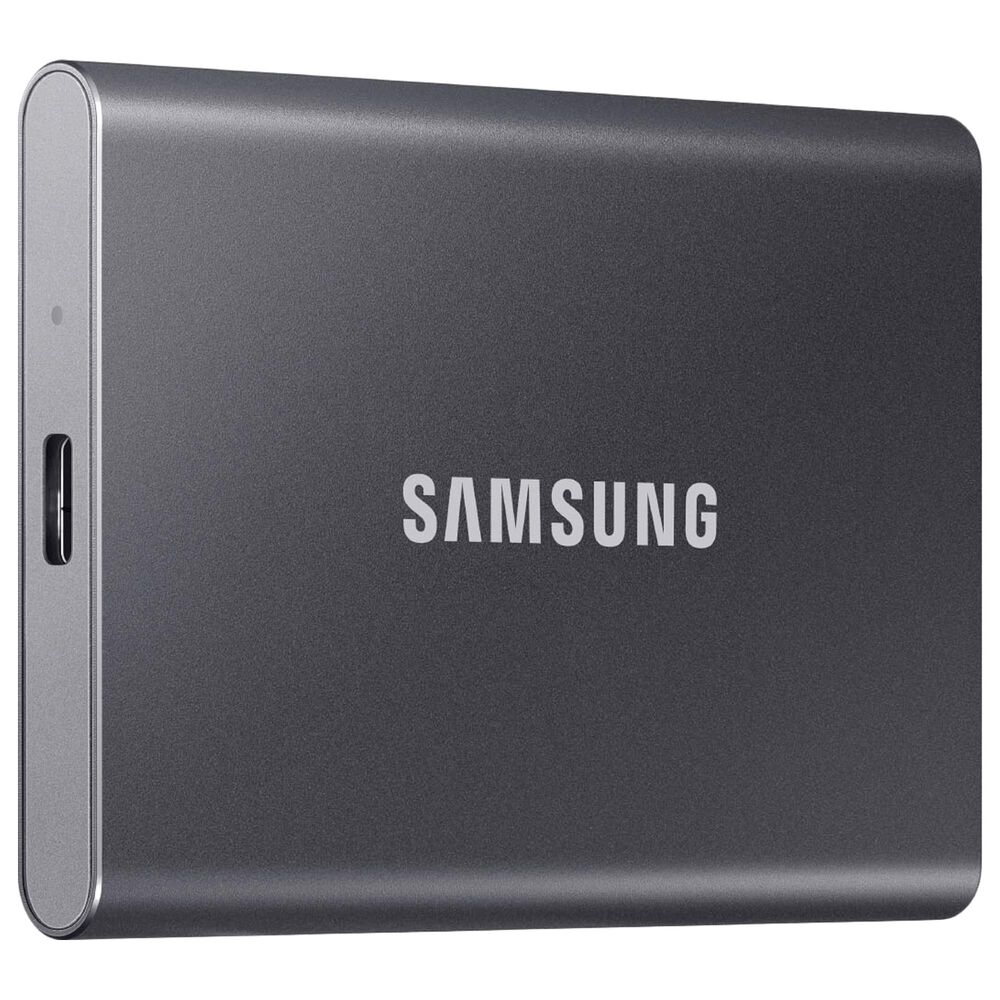 Samsung T7 2TB Portable SSD External Hard Drive in Gray, , large