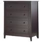 Sorelle Berkley 4-Drawer Chest in Espresso, , large