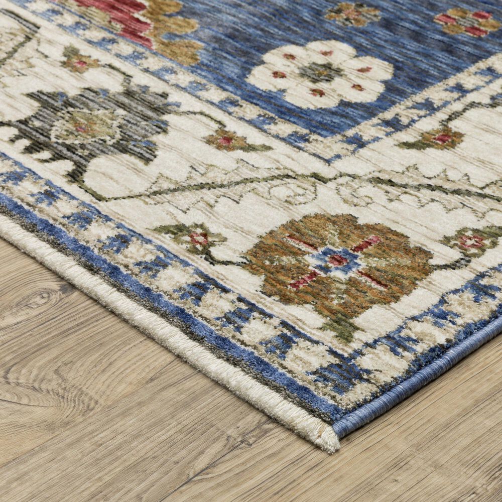 Oriental Weavers Hastings HA06Z Blue 5'3" x 7'6" Area Rug, , large