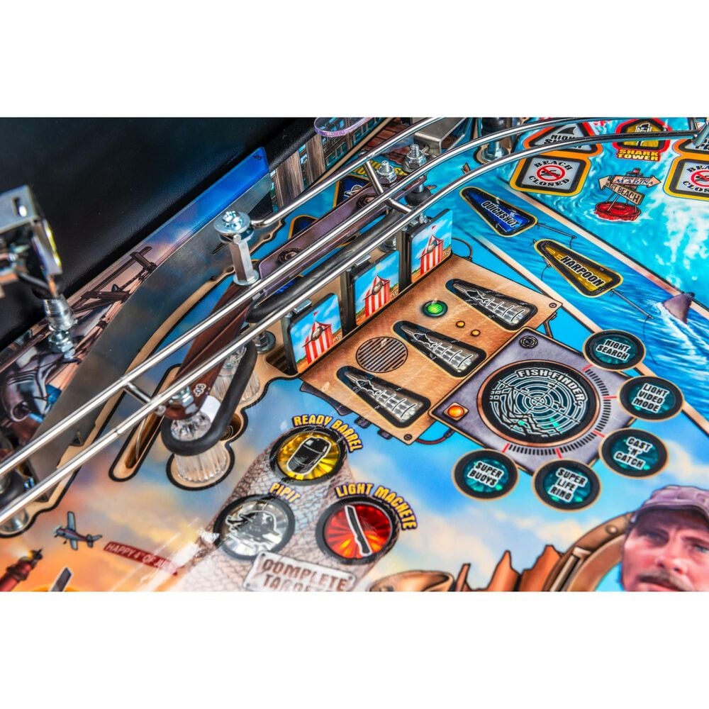 Stern Pinball Jaws Pro Edition Pinball Machine, , large