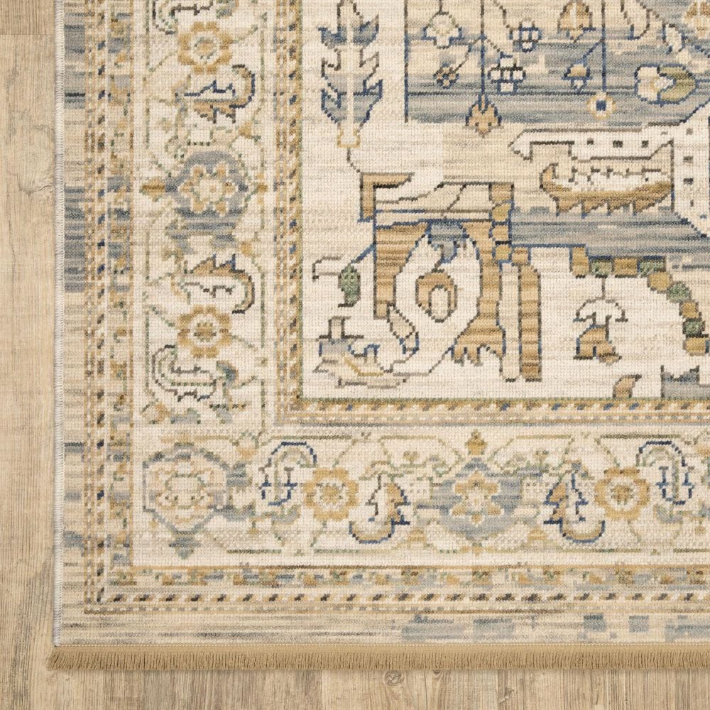 Oriental Weavers Acacia ACA07 Beige and Grey 2&#39;6&quot; x 10&#39; Runner, , large