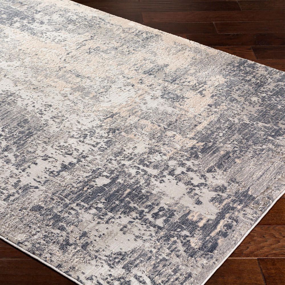 Surya Alpine 6&#39;7&quot; x 9&#39;6&quot; Gray, Charcoal, Light Gray and Taupe Area Rug, , large